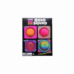 Teenie Nee Doh Quad Squad 4 Pk