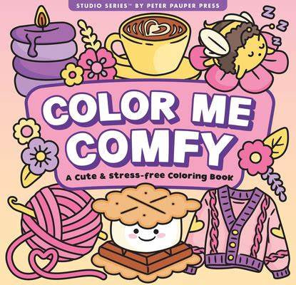 Color Me Comfy Coloring Book