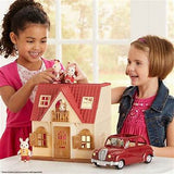Calico Critters Red Roof Cozy Cottage Storage Home