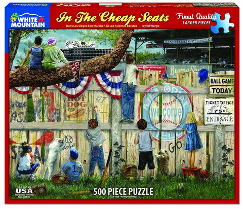 In The Cheap Seats Puzzle 500 Pce