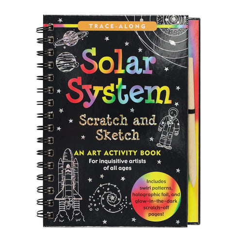 Super Scratch And Sketch Cool Art Activity Book