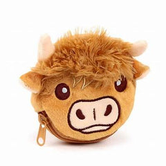 Highland Cow Mini Change Purse