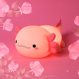Happy Axolotl Night Light - Pink