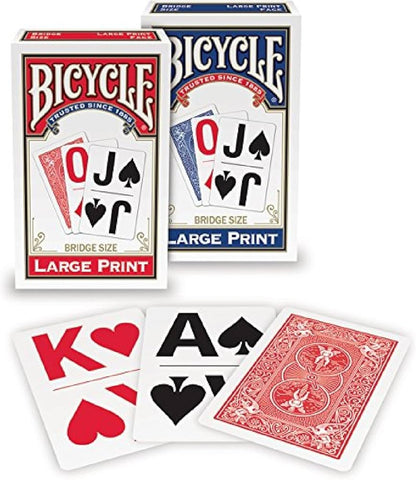 Bicycle Large Print Playing Cards