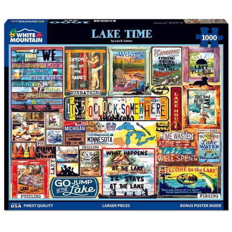 Lake Time 1000 Pce Puzzle