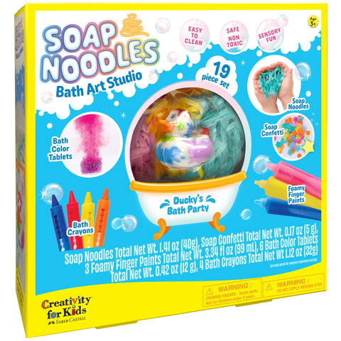 Soap Noodles Bath Art Studio Kit 19 Pce