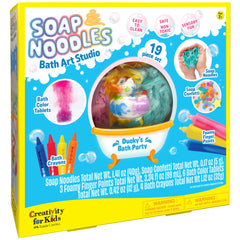 Soap Noodles Bath Art Studio Kit 19 Pce