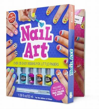 Klutz Book Of Nail Art Kit