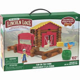 Lincoln Logs Fun On The Farm Set 102 Pce