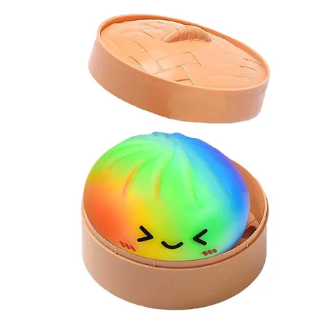 Squishy Bun - Rainbow Dumpling