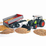 Bruder CLAAS Nectis 267F Tractor w/ Loader & Tipping Trailer
