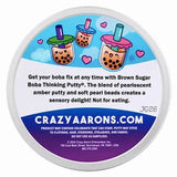 Crazy Aarons Brown Sugar Boba Bubble Tea Putty