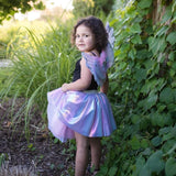 Great Pretenders Dreamy Unicorn Dress & Headband Iridescent Pink 5-6