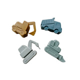 Construction Silicone Bath Toys 4 Pk