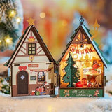 Rolife DIY Miniature House Twinkling Christmas House 99 Pce