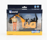 Bruder Micro JCB 8010 CTS Excavator & Worker