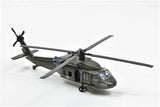 Die Cast 10" Blackhawk Helicopter w/ Light & Sound