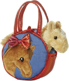 Fancy Pals Pretty Pony Pet Carrier (Denim)