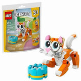 Lego Orange Cat 79 Pce