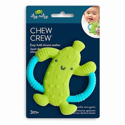 Chew Crew Pickle Silicone Teether