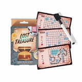 Lost Treasure Logic Puzzles 40 Reusable Challenges