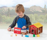 Lincoln Logs Fun On The Farm Set 102 Pce