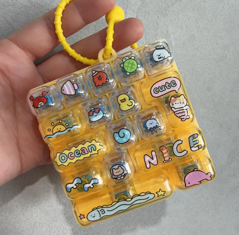 Nice Cute Ocean Keyboard Clicker - Yellow
