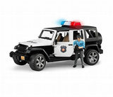 Bruder Jeep Wrangler Rubicon Police Car w/ Driver