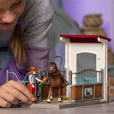 Schleich Horse Club Horse Box w/ Hannah & Cayenne