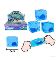 Squishy Sugar Ice Cube w/ Fish