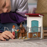 Schleich Horse Club Horse Box w/ Hannah & Cayenne