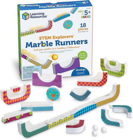 Stem Explorers Marble Runners 18 Pce