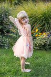 Great Pretenders Butterfly Bliss Dress - Peach 3-4