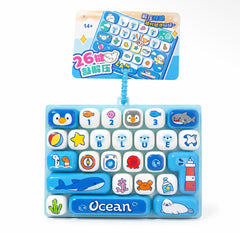 Ocean Keyboard Clicker - Blue
