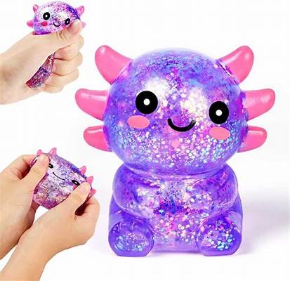 Sugar Glitter Pixel Axolotl