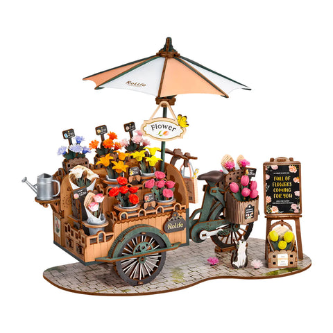 Rolife 3D Puzzle Creation Set Blossom Cart 187 Pce