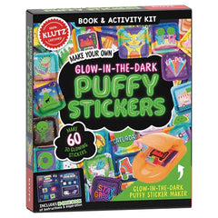 Klutz MYO Glow In The Dark Puffy Stickers Kit