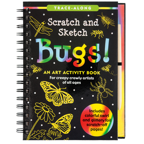 Scratch And Sketch Bugs Activity Book