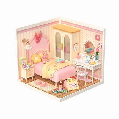 Rolife Super Creator Lovely Pink Bedroom 105 Pce