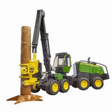 Bruder John Deere 1270G Harvester w/ Tree Trunk