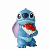 Stitch w/ Flowers Figurine