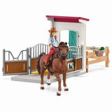 Schleich Horse Club Horse Box w/ Hannah & Cayenne