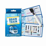Brain Train Logic Puzzles 40 Reusable Challenges