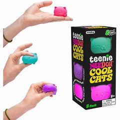 Teenie Nee Doh Cool Kittens 4 Pk