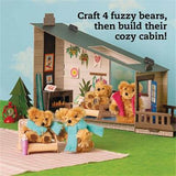Klutz DIY Cozy Bear Cabin Kit