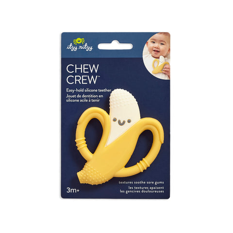 Chew Crew Banana Silicone Teether