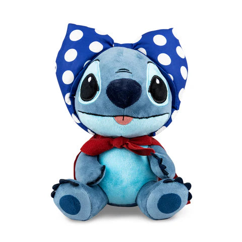 Laundry Stitch Plush w/ Blue & White Polka Dots
