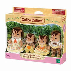 Calico Critters Walnut Squirrel Family