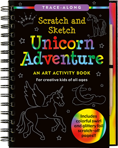 Scratch And Sketch Mermaid Adventure Activity Book