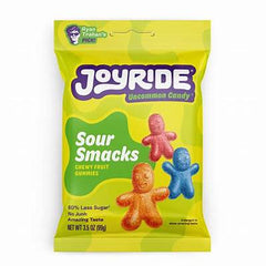 Joyride Uncommon Candy Sour Smacks Chewy Fruit Gummies